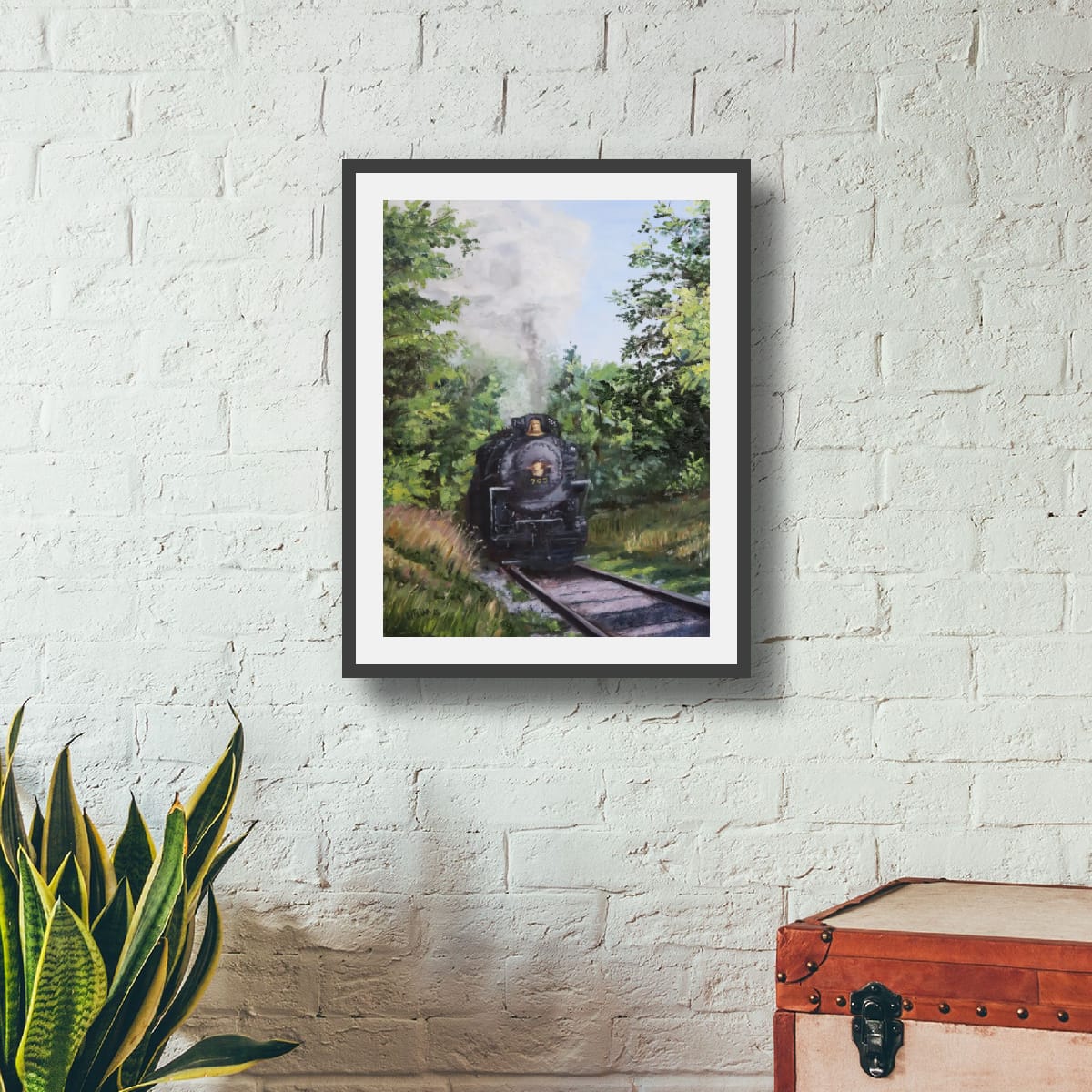 Nickel Plate Legacy — Original Oil Painting, 12×16