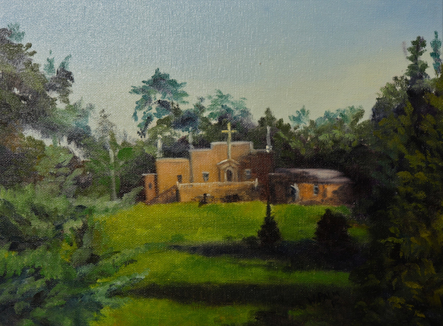 Morning Light on the Monastery