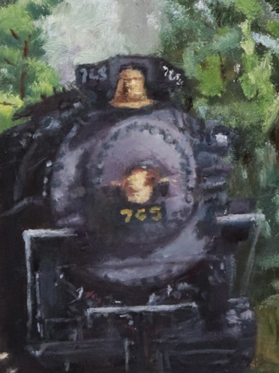 Nickel Plate Legacy — Original Oil Painting, 12×16