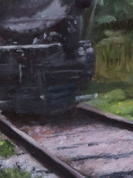 Nickel Plate Legacy — Original Oil Painting, 12×16