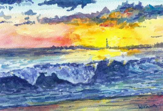 Sunset on Cape May Point - Digital Download