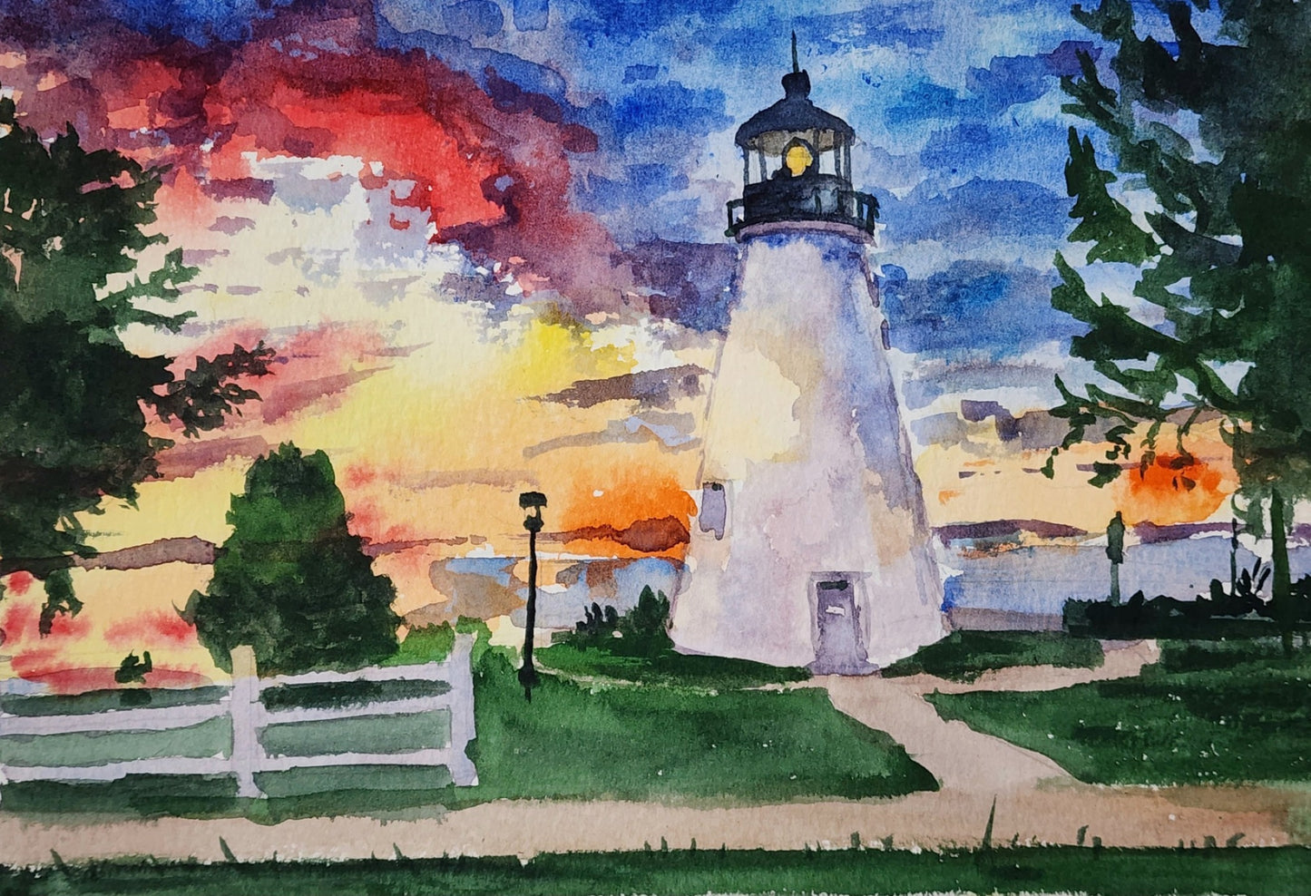 Sunset on Turkey Point