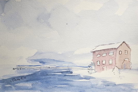 Winter on the Mill Study