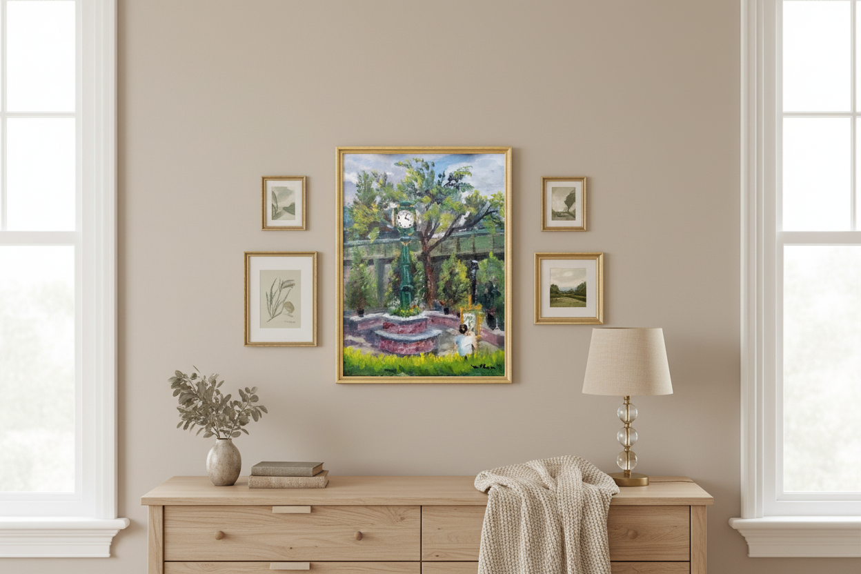 Bedroom/Hallway Display