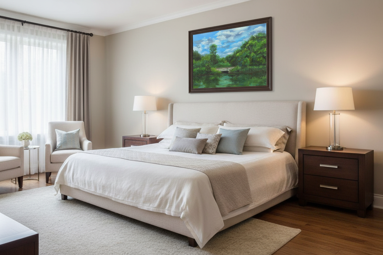 Bedroom Mockup - 16x20