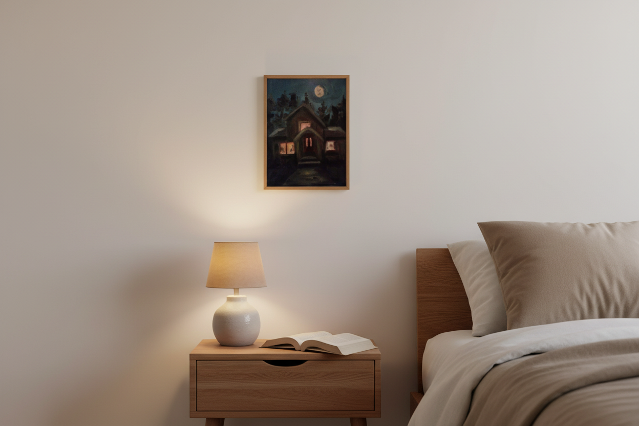 Bungalow Nights in bedroom setting