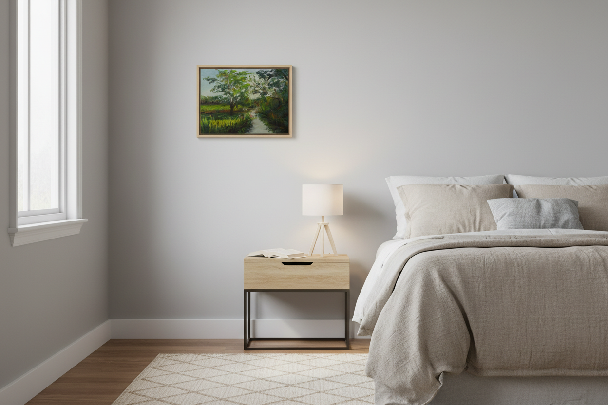 Butterfly Stream in bedroom setting