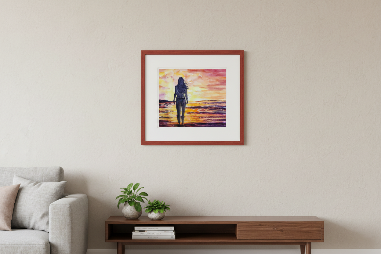 Caught in the Sunset - 16x20 Room Mockup