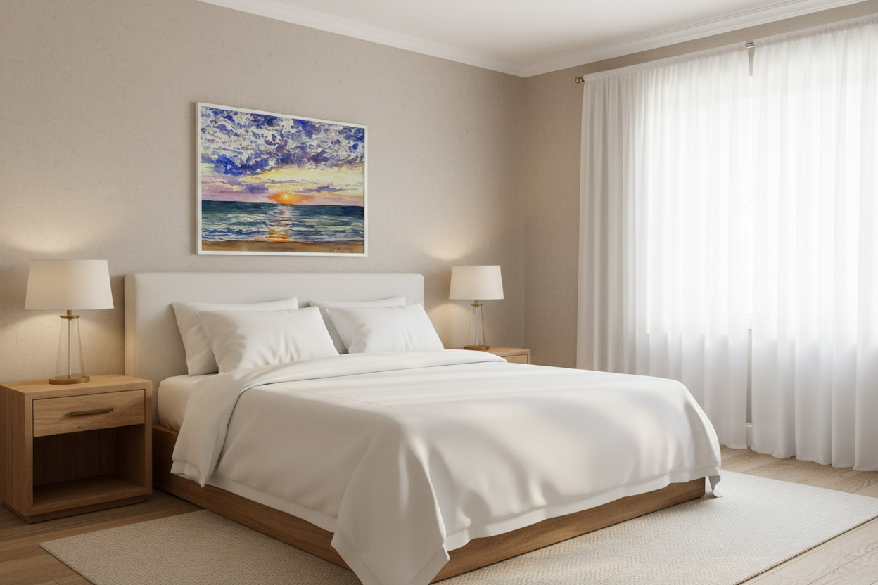 Dawn of a New Day in Bedroom