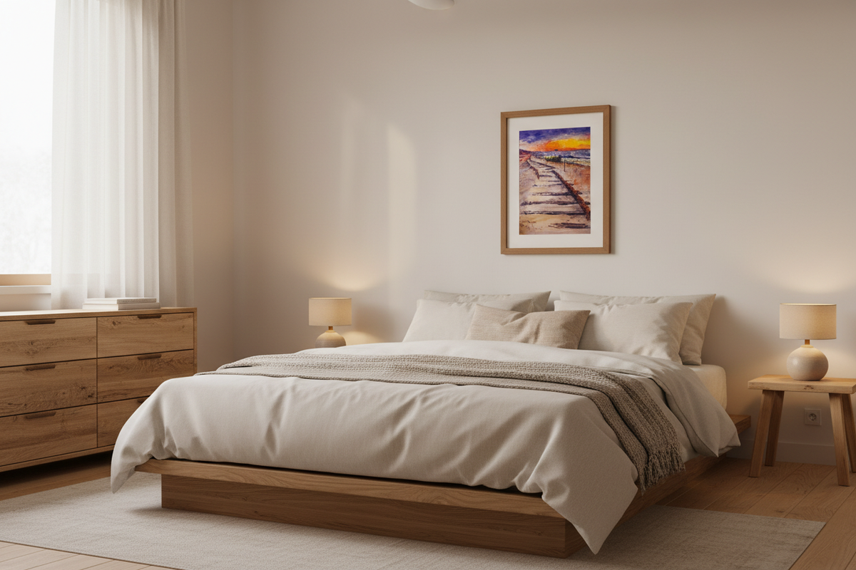 Embers at the End of the Line - Bedroom