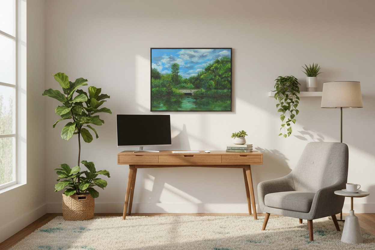 Home Office Mockup - 16x20