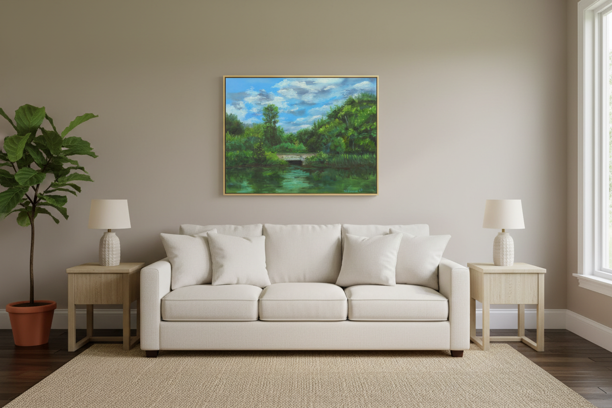 Living Room Mockup - 16x20