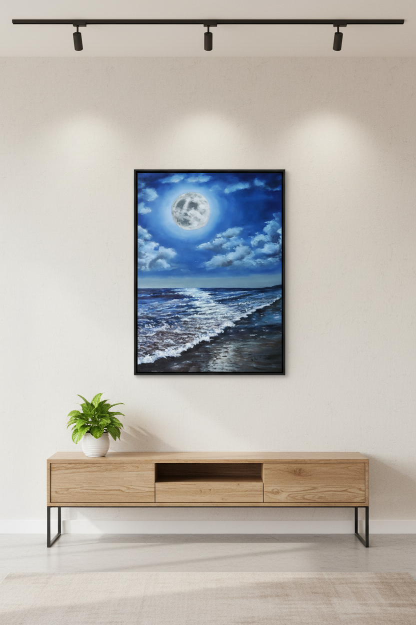 Moonrise — Black Frame Mockup