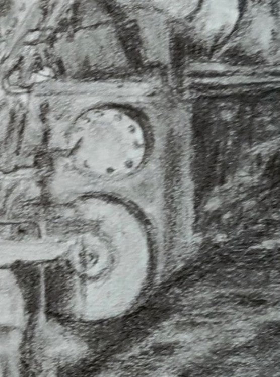 Pennsy Pulse - Original Graphite Drawing