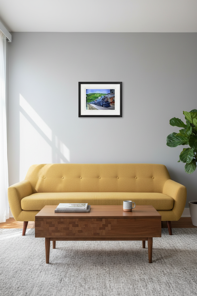 Quiet Before the Whistle - Living Room Revised