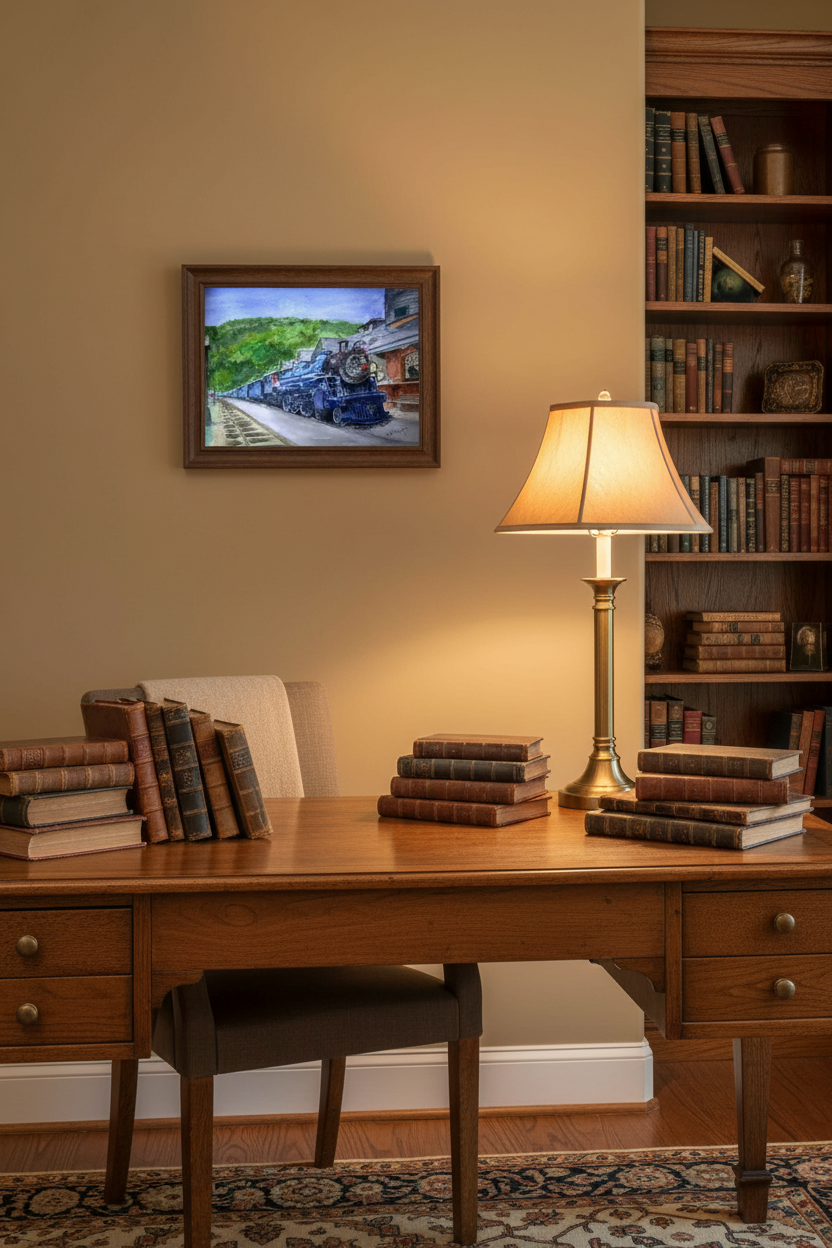 Quiet Before the Whistle - Study Mockup