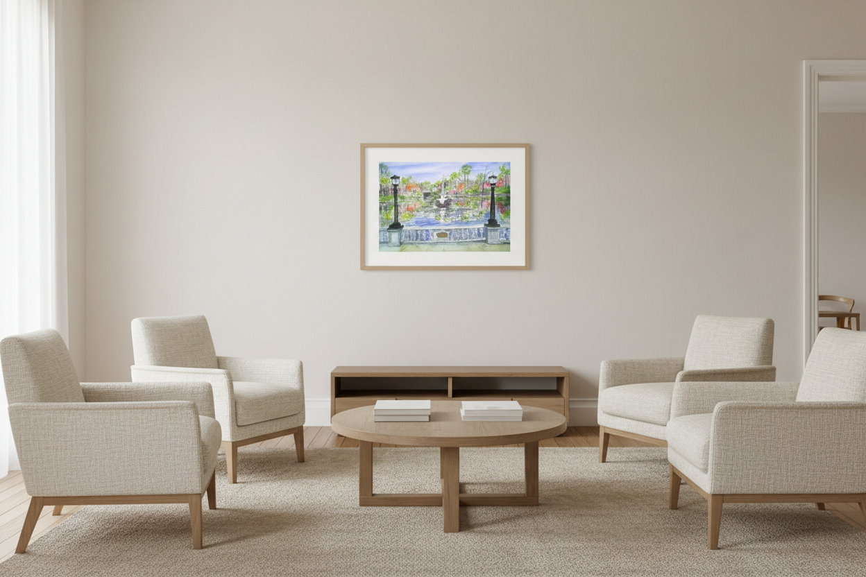 Spring Awakening, Westfield — Framed Room Mockup