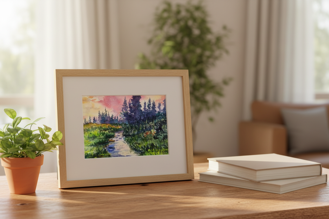 Sunset Jubilee — Desk Mockup