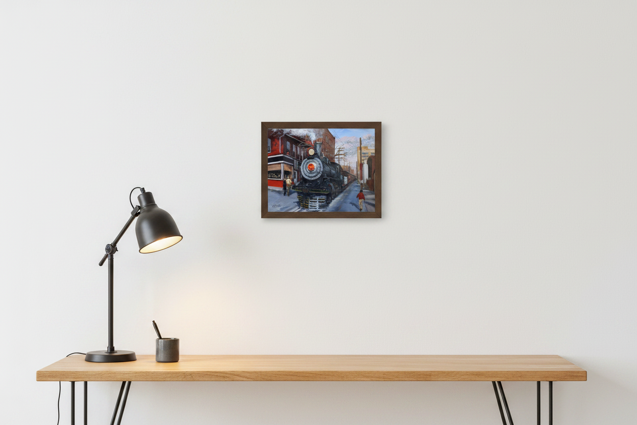 The Arrival — Home Office Mockup