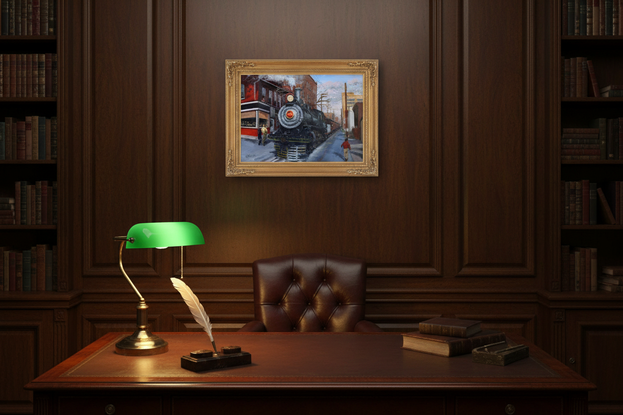 The Arrival — Study Mockup