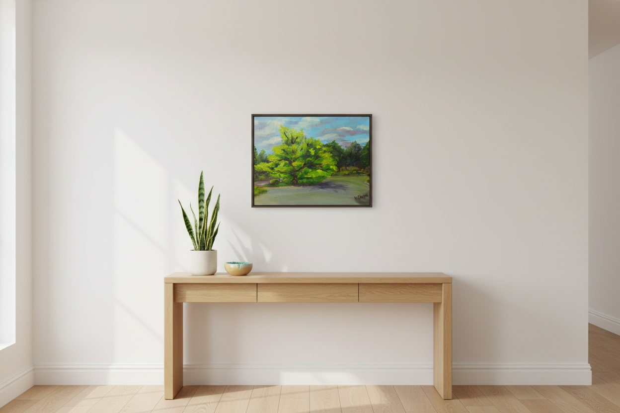 The Mighty Oak in entryway setting