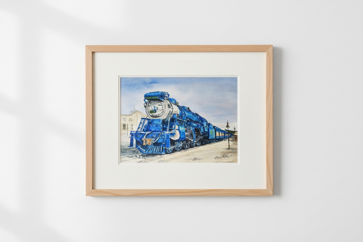 Vacation Bound - Framed with Your Painting