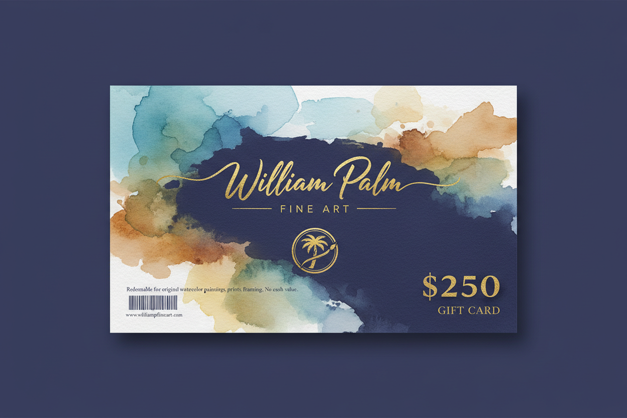 William Palm Fine Art 250 dollar gift card